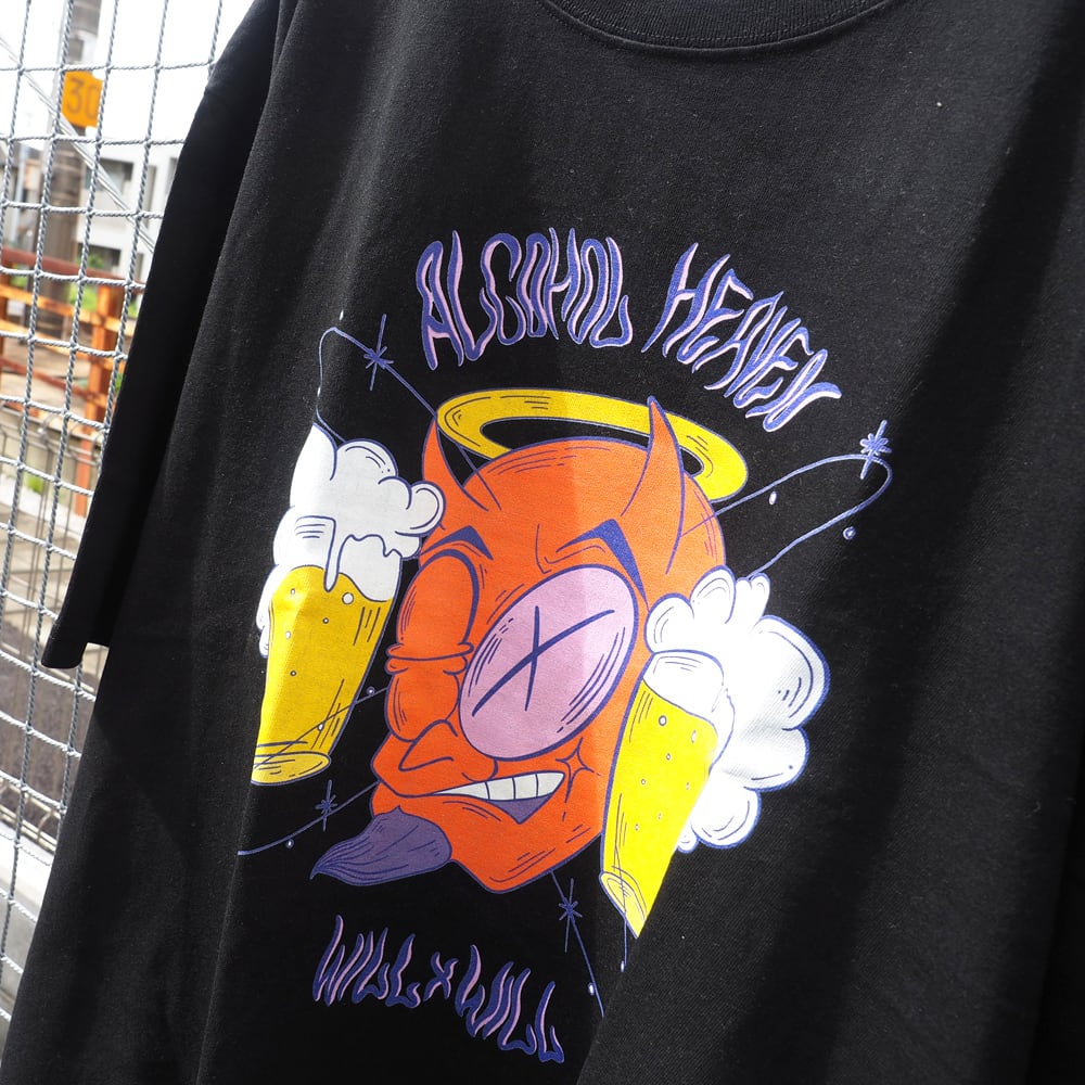 Alcohol heaven T-shirts Black
