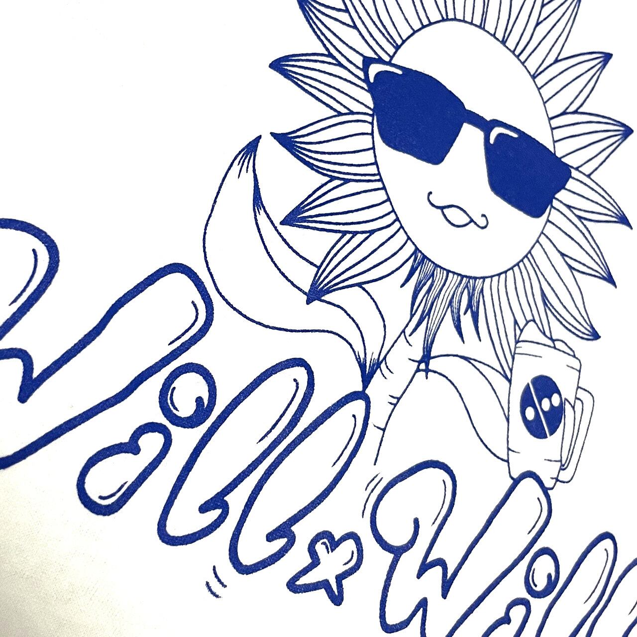 ウィルボーイ Big Silhouette T-shirts White