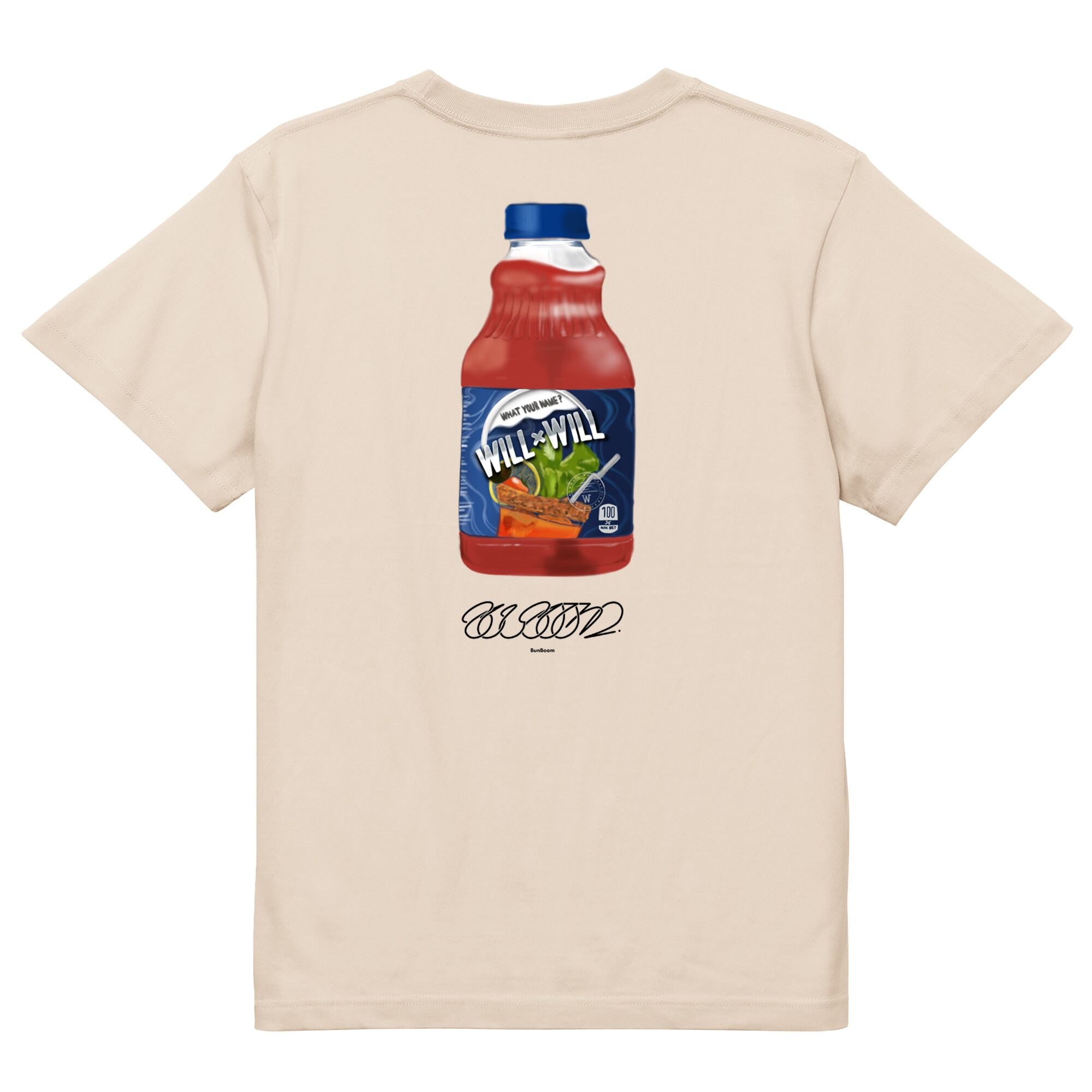 BunBoom 2nd digital single "will×will" Release anniversary T-shirts Beige