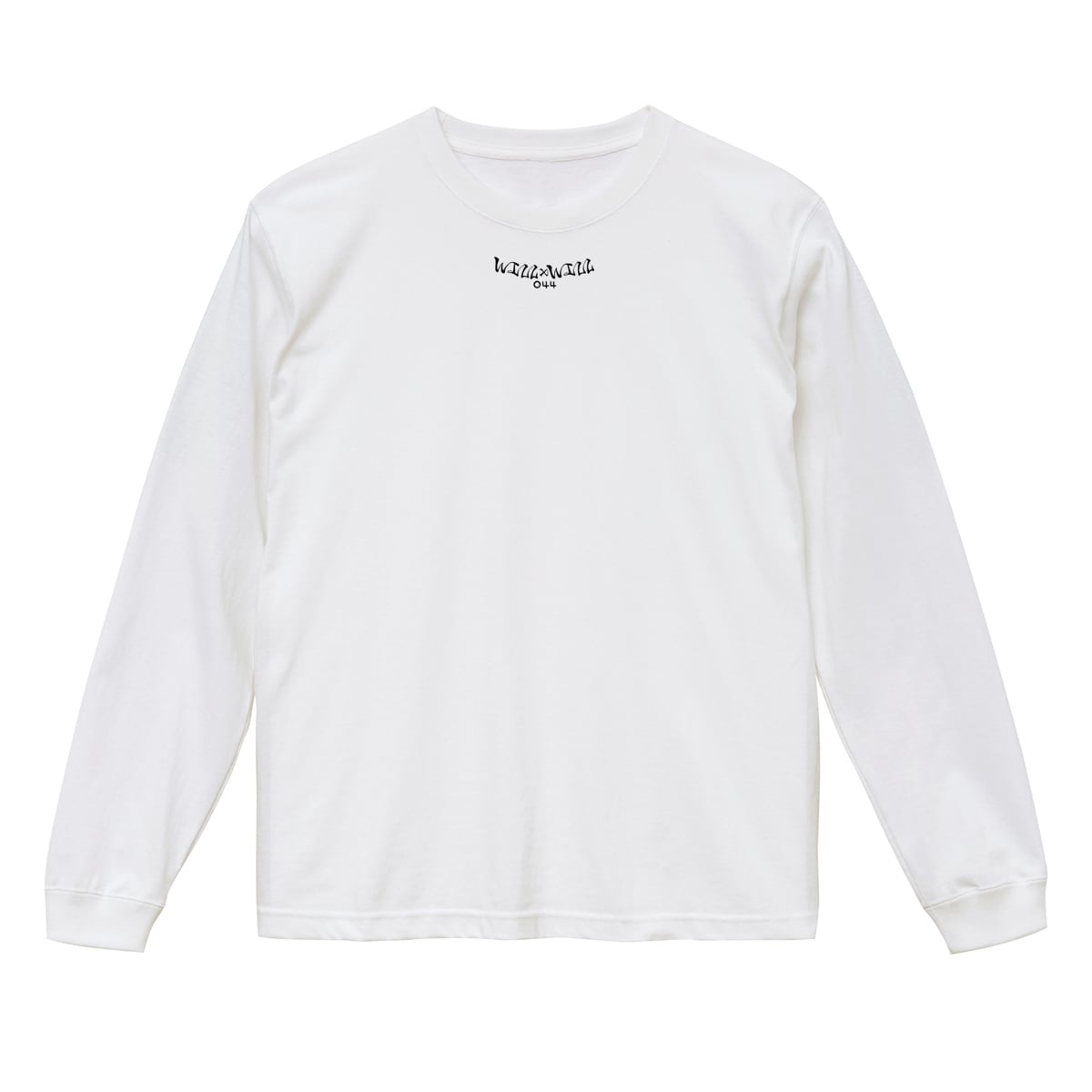 【受注販売】WillxWill postage stamp Long Sleeve 7.1oz White