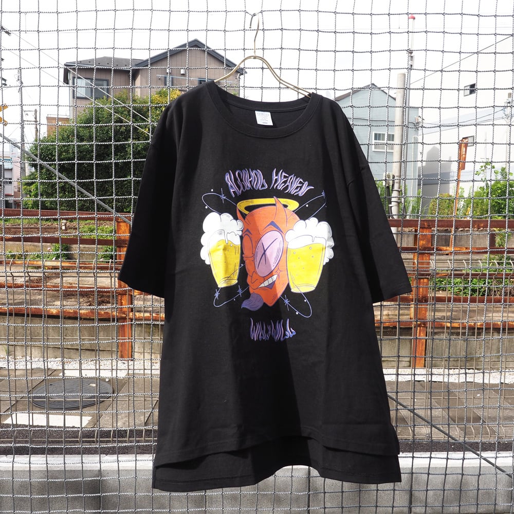 Alcohol heaven T-shirts Black
