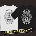 夜スミ 1st Anniversary TシャツWhite