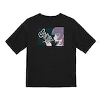 じとめちゃん✕夜スミ コラボTシャツ Black