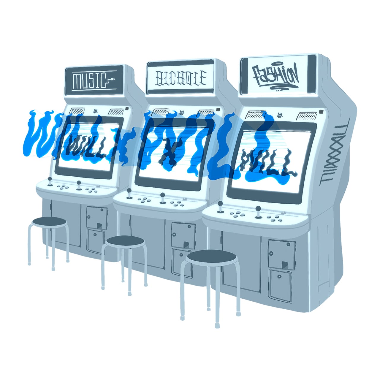 Will's game T-shirts White