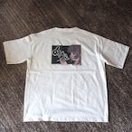 じとめちゃん✕夜スミ コラボTシャツ White